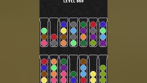 【Ball Sort Puzzle】Level.869