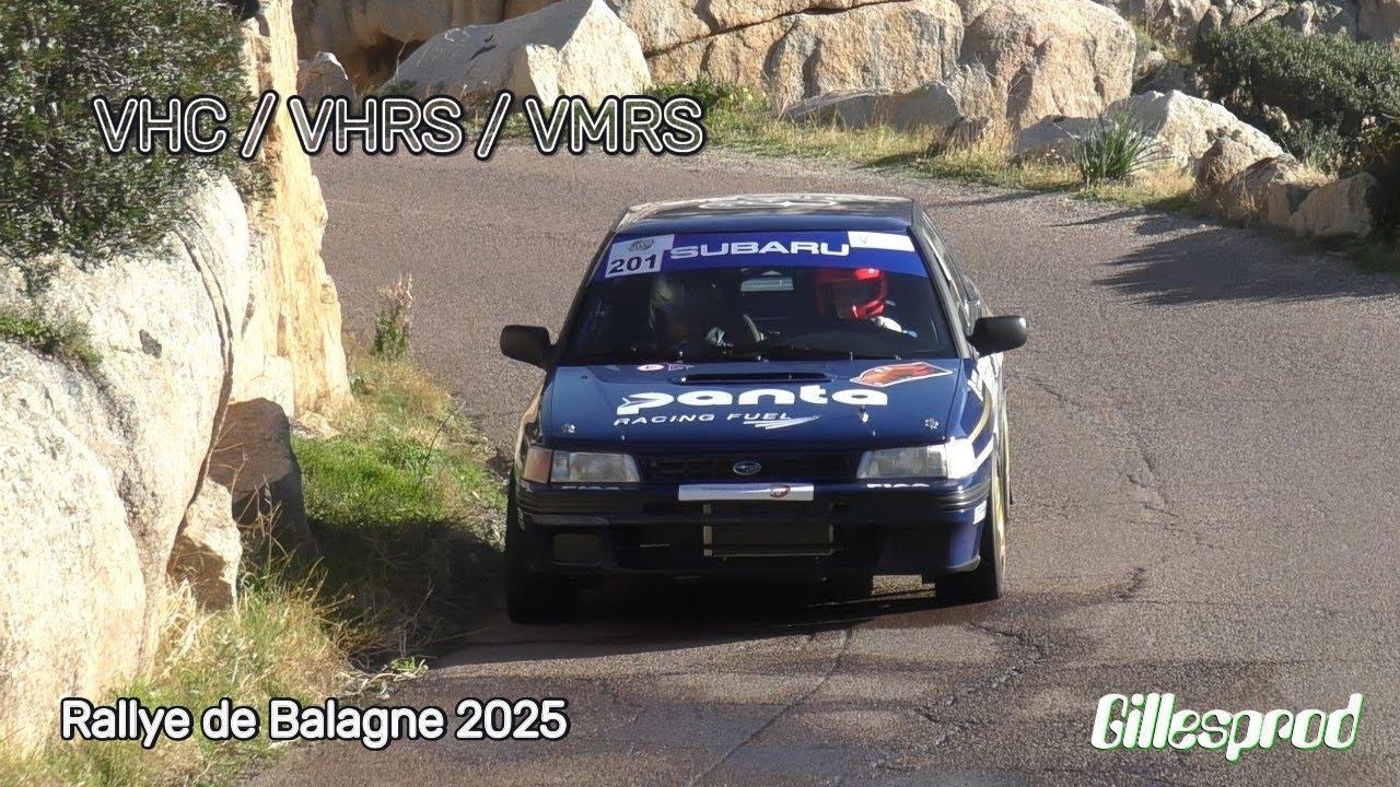 Rallye de Balagne 2025 - VHC/ VHRS / VMRS