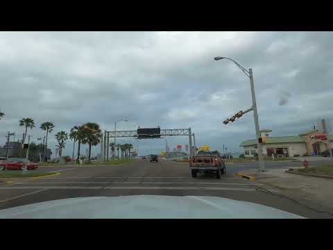 Driving from Port Isabel to South Padre Island, Texas  /  Spring 2022 Western USA Trip