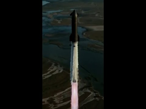 SpaceX’s Starship rocket launches into orbit