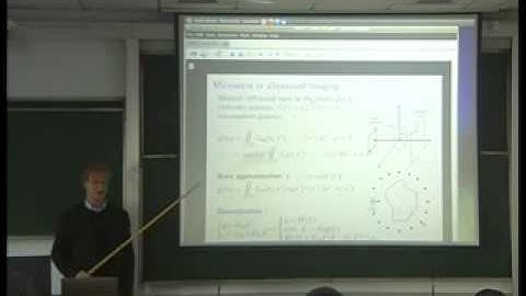 VTS 01 2: Inverse problems in signal and image processing