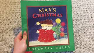 Maxs Christmas By Rosemary Wells