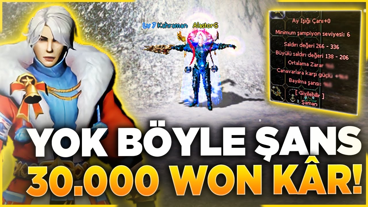 30.000 WON KÂR! 😱 2026'YA EFSANE GİRDİK! 🔥 | Metin2 Yılbaşı Özel