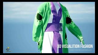 3D Virtual Fashion Show  ONE PIECE RONONOA ZORO KIMONO WANO  تصميمي للملابس بطريقتي الخاصة