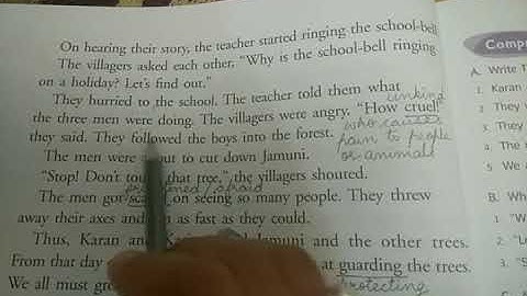 Class-2, Subject-English literature, Video-9, Chapter-3 (Save Jamuni),Part-3  by Mrs Inshu