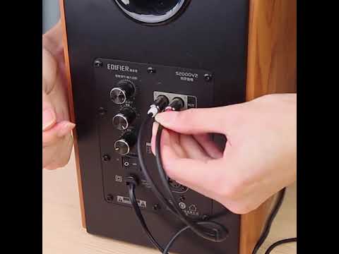 Jack 3.5 мм - 2 RCA аудио кабель Ugreen