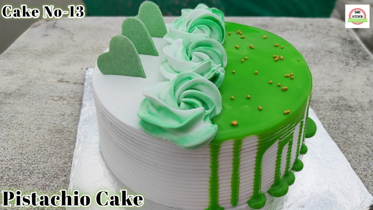 Pistachio Cake Pista Cake Recipe पिस्ता केक रेसिपी YouTube