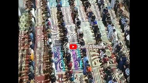 إبداع رعد محمد الكردي لسورة الفاتحة بصوت عجيب صلاة التراويح ليلة 2 رمضان - مسجد الامام الشافعي كركوك