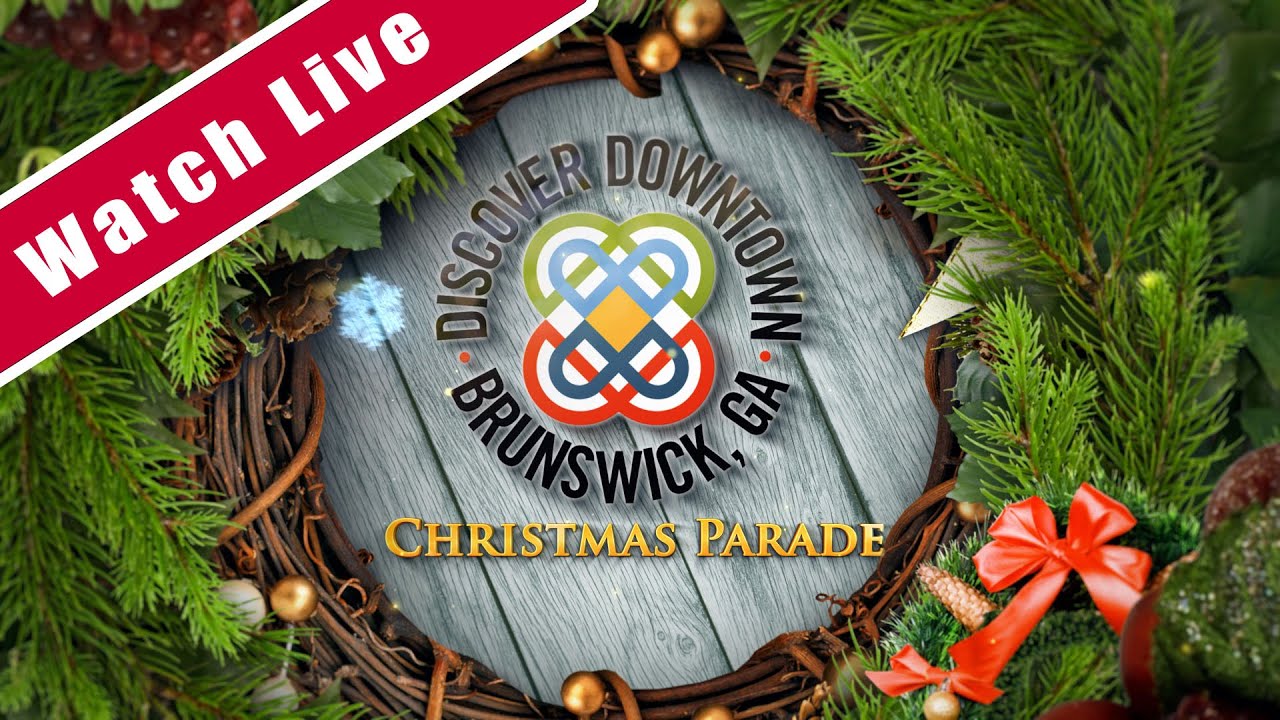 Downtown Brunswick Christmas Parade live stream sponsored by the