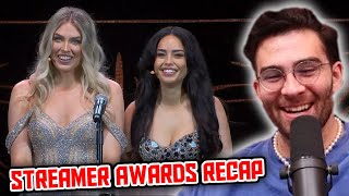 Hasanabi Reacts to Highlights from The Streamer Awards!