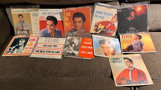 Elvis Presley EP’s and 45’s @ Infinity Records (From The Private Stash). The King’s Court