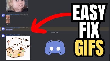 How to Fix DISCORD GIFs Not Loading (2024) - See GIFs instead of LINKS #discord