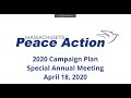 Massachusetts peace actions 2020 campaign plan