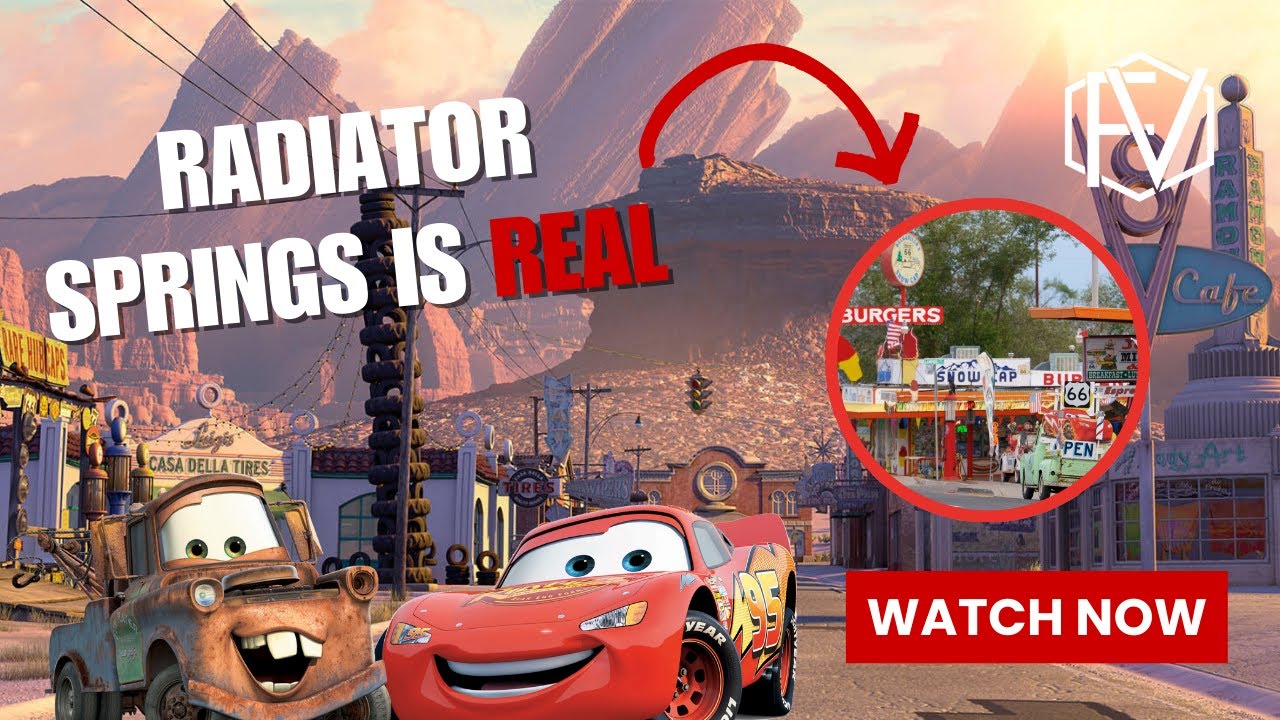 Radiator Springs is Real?! The True Story Behind Pixar’s Cars and Route ...