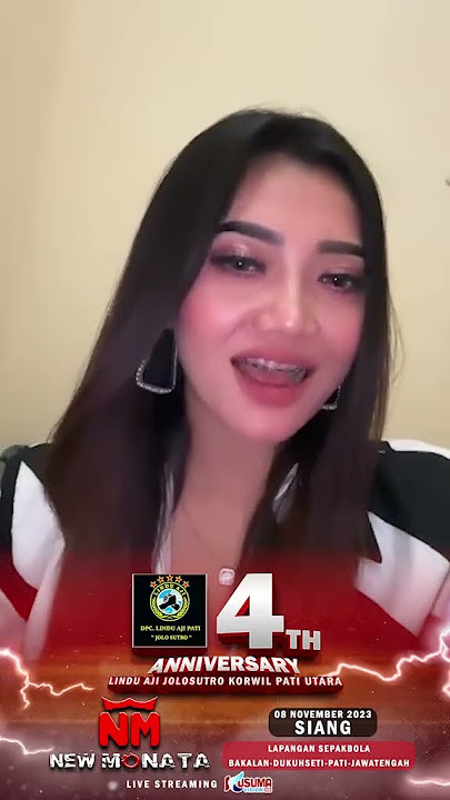 LUSIANA SAFARA | NEW MONATA - 4TH Anniversary Lindu Aji Jolosutro Korwil Pati Utara