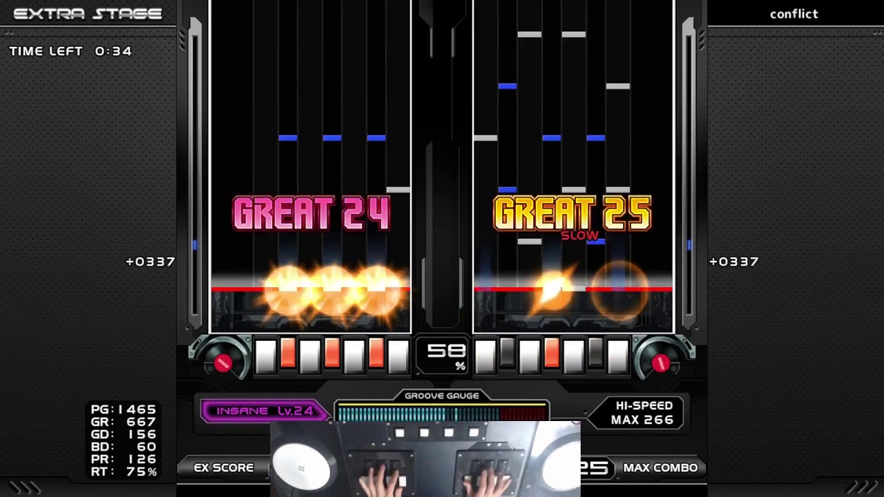 IIDX INFINITAS or BMS PLAY