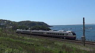 信越本線 E653系1100番台特急しらゆき5号　青海川→鯨波にて