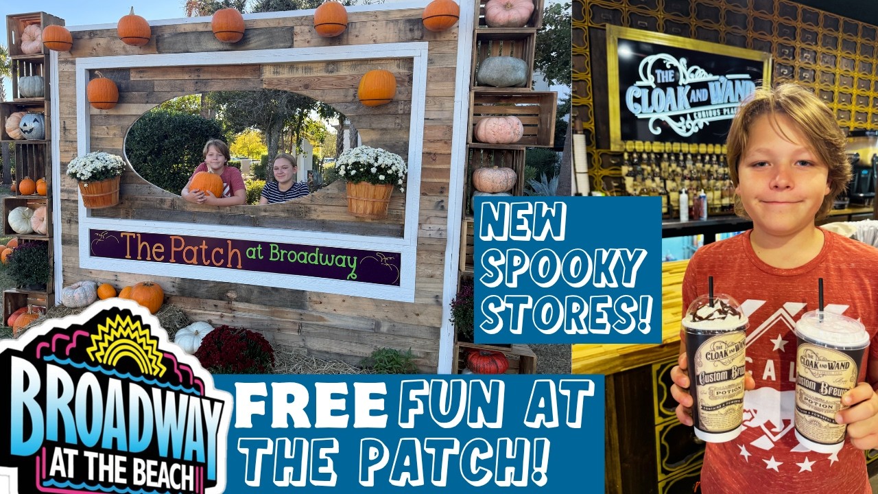 The Patch, A NEW FREE Fall Activity at Broadway at the Beach & NEW  Spooky Stores!