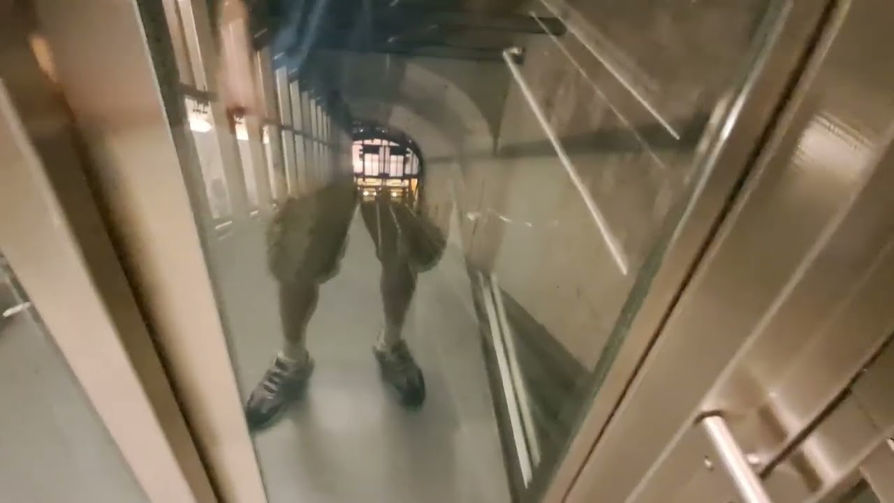 Funicular elevators at Hudson Yards Subway Station