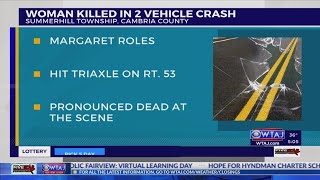 Coroner called to Cambria County crash, Route 53 reopened