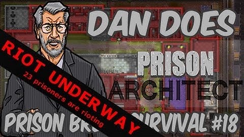 Prison Architect Hardcore Survival #18 - The Nakatomi Take-Back (SWAT Special)