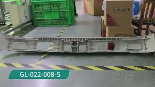 short front bumper for isuzu 700p npr nqr