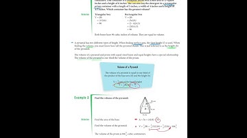 L9 4 Volume of Prisms and Pyramids