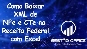 Planilha Baixa XML NFe e CTe Converte DANFE PDF
