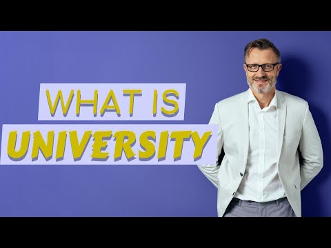 University | Meaning of university