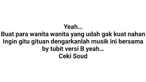 Hip Hop Pengen Gitu Gituan | Official Cover Lyric