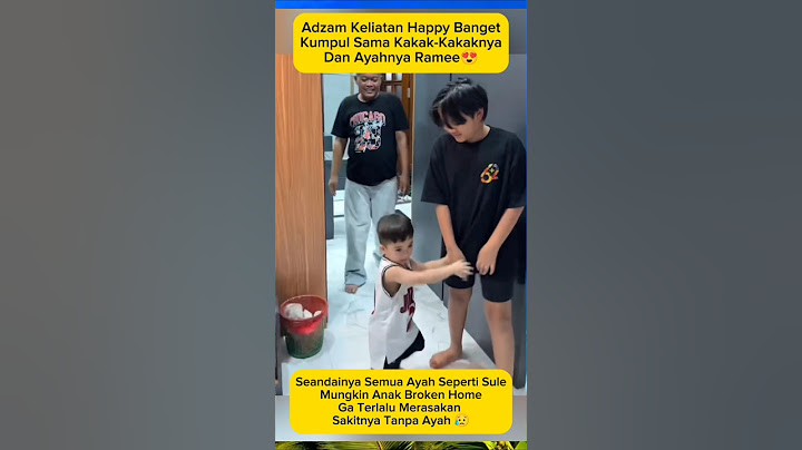 Adzam Happy Banget Kumpul Bareng Kakak-Kakaknya Dan Ayahnya 😍#sule #adzam