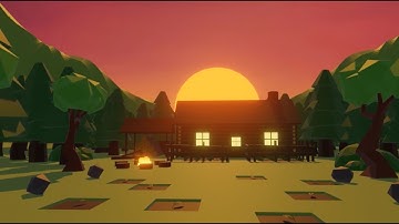 Blender 2.82 Student Projects - Low Poly Game Level Design