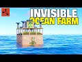 I Built an UNREACHABLE Tea Farm Ocean Base in Rust