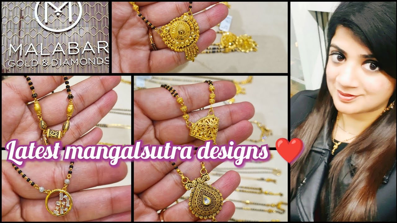 Malabar gold mangalsutra designs with price | latest daily wear gold mangalsutra designs