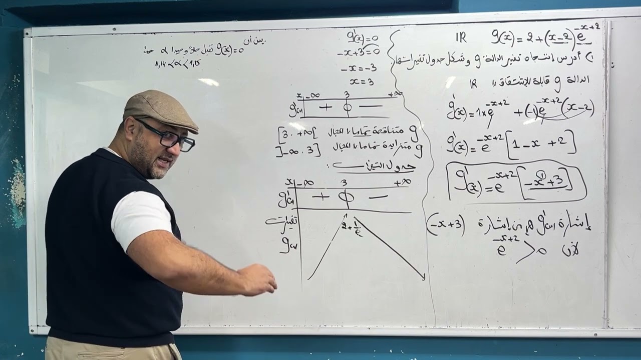 حل دالة أسية (الجزء الأول)