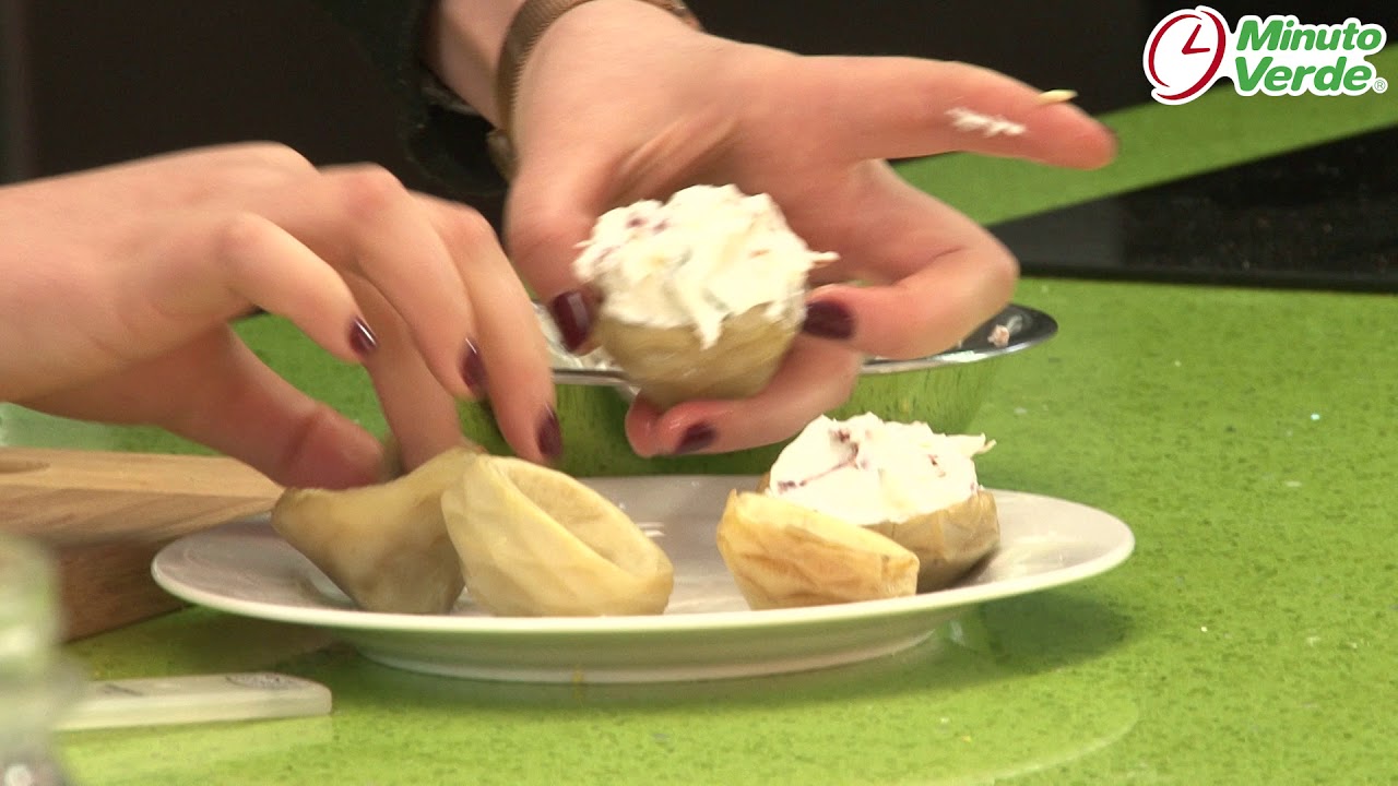 Streaming 19 de Junio Nicole Figari - Fondos de Alcachofa con crocantes de jamón serrano