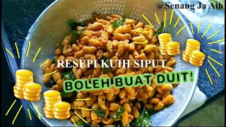 Resepi Kuih Siput yang BOLEH BUAT DUIT! (Malaysian Shell Snacks) | Tanpa Santan & Mentega