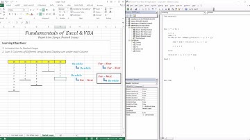 Nested Loops - EXCEL/VBA