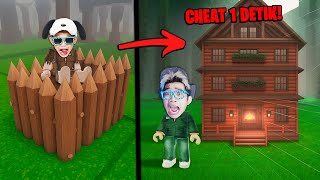 Download Lagu BOCIL PUSING! 5 MENIT BISA BIKIN HOTEL TINGAT DI 99 NIGHT IN FOREST ROBLOX! BUILD BATTLE!!! MP3