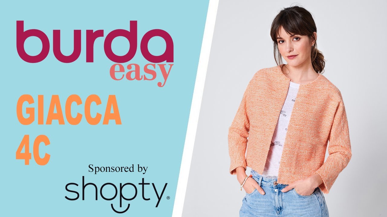 Come cucire una giacca in stile Chanel (Modello 4C dal Burda easy 3-2020)