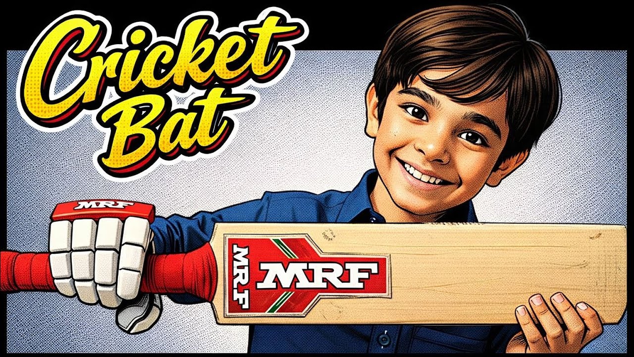 Creating Cricket Bat with Cardboard - Creative Brothers - Complete Guide to Crafting a Cricket Bat