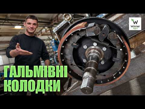 Колодка гальмівна 2ПТС-4, видео 1