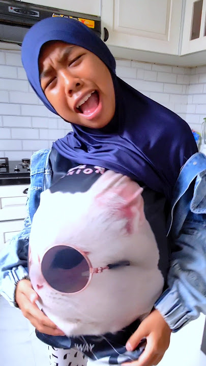 Riska Vlog Fat Stomach Eating Too Much Mochi