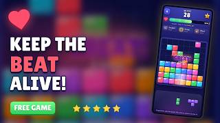 This Block Puzzle Game Has a HEARTBEAT 💓 PULSE Insight | Free Puzzle Game iPhone & Android screenshot 3