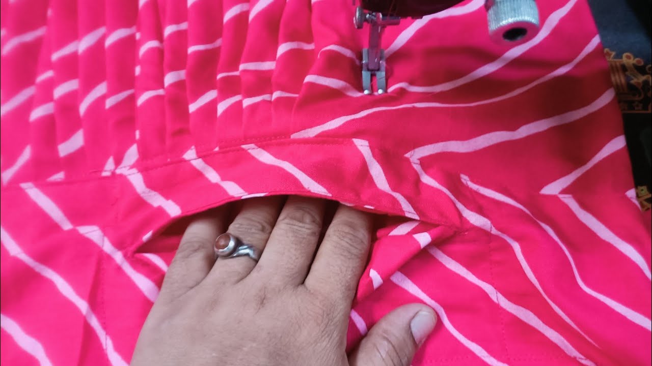 सलवार में पॉकेट लगाना हुआ और भी आसान जल्दी सीखें।