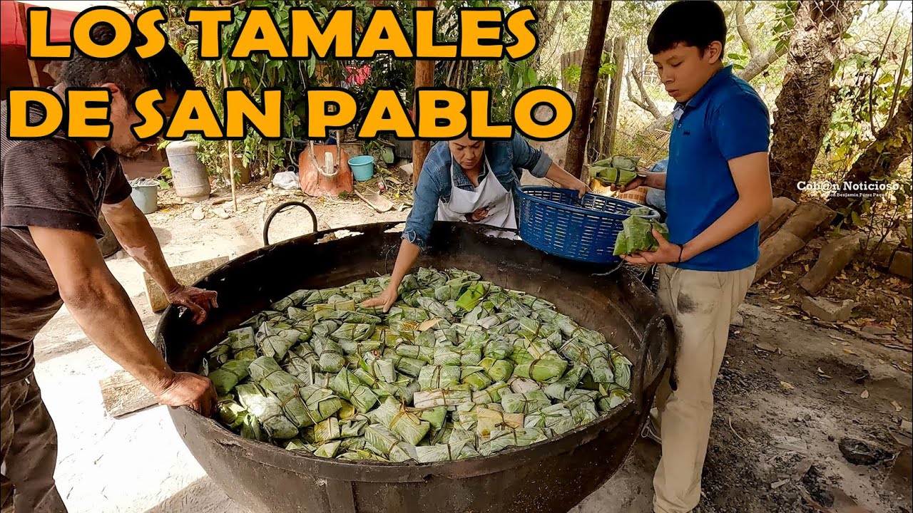 Miles de tamales en honor a San Pablo