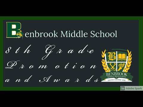 Benbrook Middle High School 8th Grade Promotion and Awards Ceremony