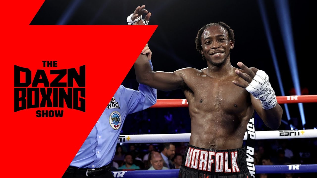 The DAZN Boxing Show Keyshawn Davis Interview