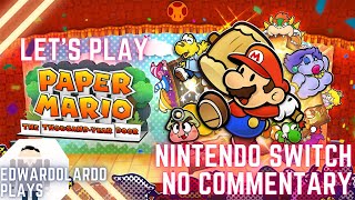 [Paper Mario Thousand Year Door] Let's Play Ch. 2 (Interlude) - No Commentary, Nintendo Switch