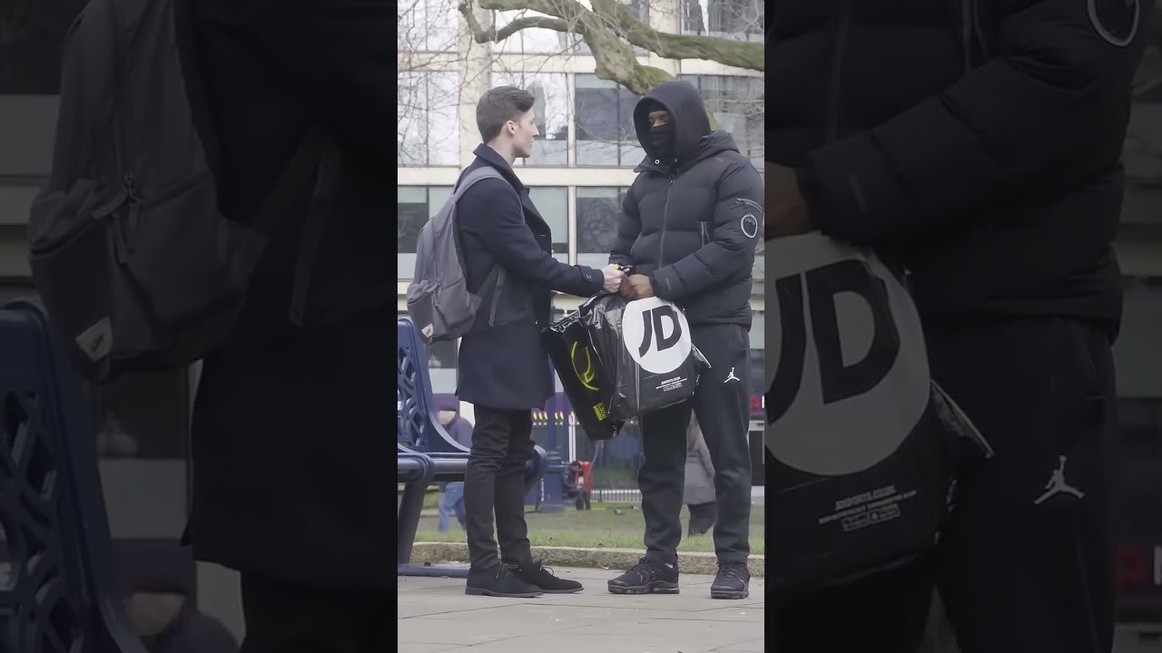 Roadman Stealing Shopping Prank